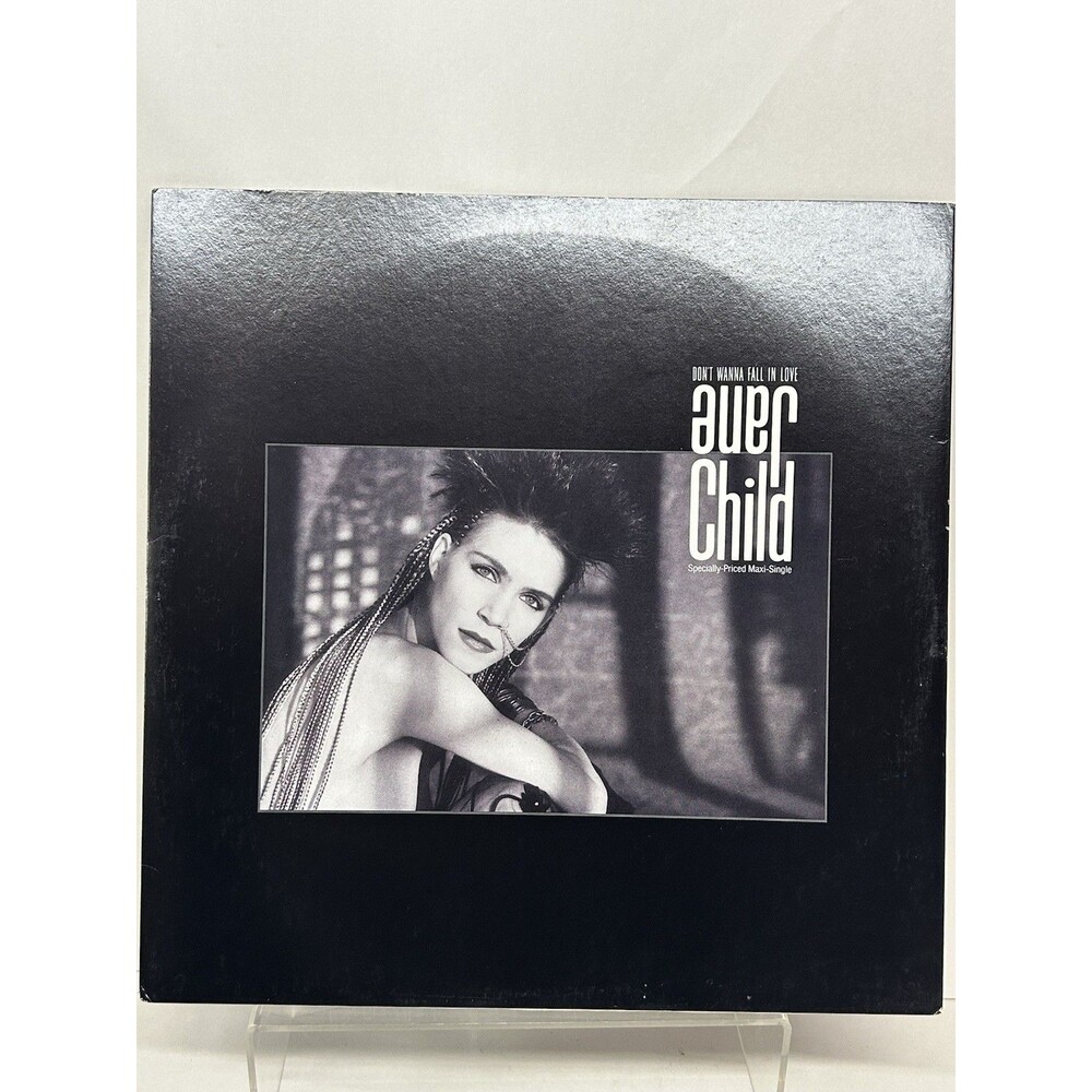 Jane Child Don't Wanna Fall In Love Vinyl Warner Bros 1989 33 RPM Pop 0-21526